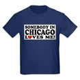 thumbnail image 1 of CafePress - Somebodychicago Kids T Shirt - Dark T-Shirt Kids XS-XL, 1 of 4