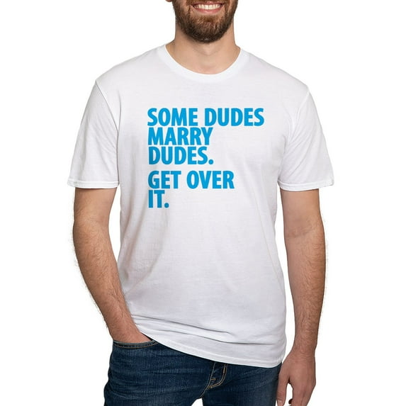 CafePress - Somedudes T Shirt - Fitted T-Shirt, Vintage Fit Soft Cotton Tee