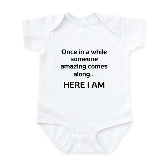 CafePress - Someone Amazing Body Suit - Baby Light Bodysuit, Size Newborn - 24 Months