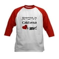 thumbnail image 1 of CafePress - Someone In California Kids Baseball Jersey - Kids Cotton Baseball Jersey, 3/4 Sleeve Shirt, 1 of 4