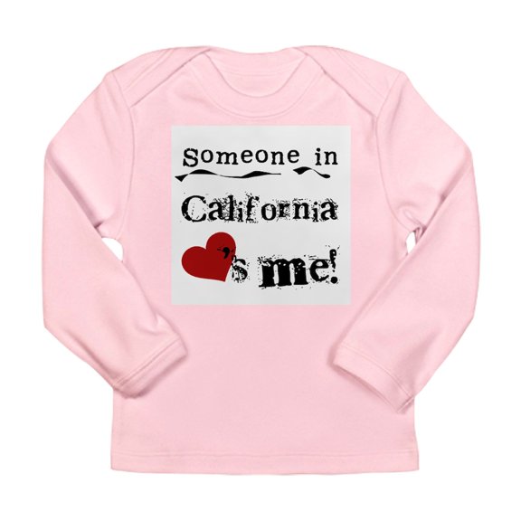 CafePress - Someone In California Long Sleeve Infant T Shirt - Long Sleeve Infant T-Shirt