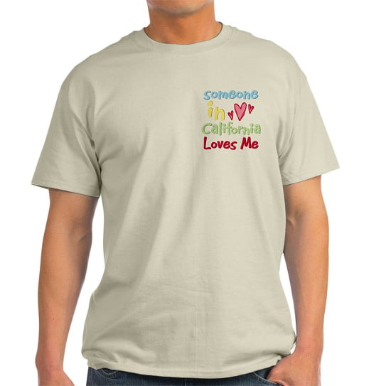 CafePress - Someone In California Loves Me Dark T Shirt - Men's Classic Cotton T-Shirts