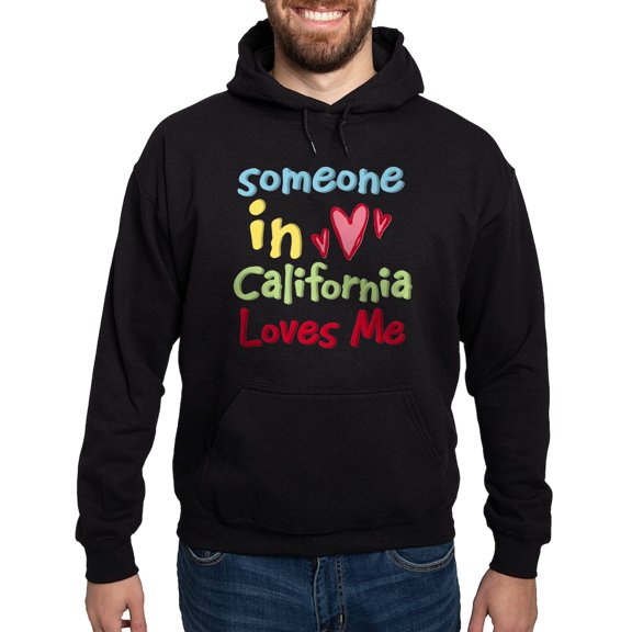 CafePress - Someone In California Loves Me Hoodie (Dark) - Pullover Hoodie, Classic, Comfortable Hooded Sweatshirt