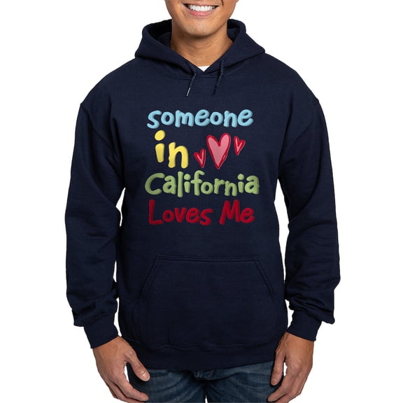 CafePress - Someone In California Loves Me Hoodie (Dark) - Pullover Hoodie, Classic, Comfortable Hooded Sweatshirt