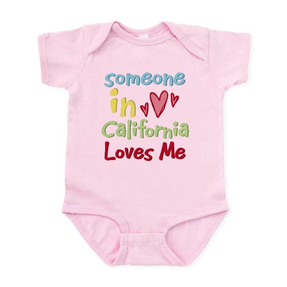 CafePress - Someone In California Loves Me Infant Bodysuit - Baby Light Bodysuit, Size Newborn - 24 Months