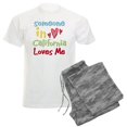thumbnail image 1 of CafePress - Someone In California Loves Me Pajamas - Men's Light Loose Fit Cotton Pajama Set, 1 of 7
