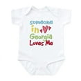 thumbnail image 1 of CafePress - Someone In Georgia Loves Me Infant Bodysuit - Baby Light Bodysuit, Size Newborn - 24 Months, 1 of 4