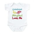 thumbnail image 1 of CafePress - Someone In Maryland Loves Me Infant Bodysuit - Baby Light Bodysuit, Size Newborn - 24 Months, 1 of 4