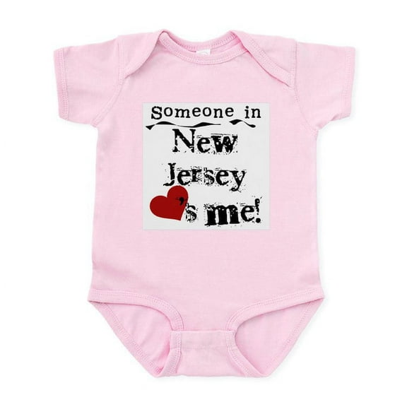 CafePress - Someone In New Jersey Infant Bodysuit - Baby Light Bodysuit, Size Newborn - 24 Months