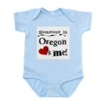 thumbnail image 1 of CafePress - Someone In Oregon Infant Bodysuit - Baby Light Bodysuit, Size Newborn - 24 Months, 1 of 4