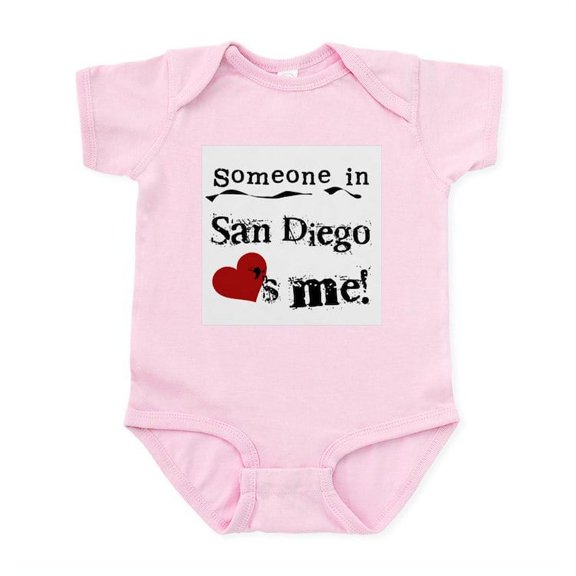 CafePress - Someone In San Diego Loves Me Infant Bodysuit - Baby Light Bodysuit