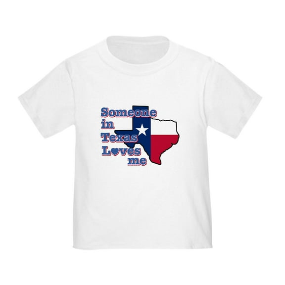 CafePress - Someone In Texas Loves Me Toddler T Shirt - Cute Toddler T-Shirt, 100% Cotton