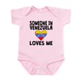 thumbnail image 1 of CafePress - Someone In Venezuela Loves Me Body Suit - Baby Light Bodysuit, Size Newborn - 24 Months, 1 of 4
