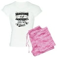 thumbnail image 1 of CafePress - Someone Left Pawprints On M - Women's Light Pajamas, 1 of 4