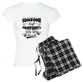 thumbnail image 1 of CafePress - Someone Left Pawprints On M - Women's Light Pajamas, 1 of 4