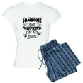 thumbnail image 1 of CafePress - Someone Left Pawprints On M - Women's Light Pajamas, 1 of 4
