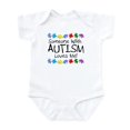 thumbnail image 1 of CafePress - Someone With Autism Loves Me Infant Bodysuit - Baby Light Bodysuit, Size Newborn - 24 Months, 1 of 4