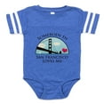 thumbnail image 1 of CafePress - Someonesflovesme_Bear - Cute Infant Baby Football Bodysuit, 1 of 3