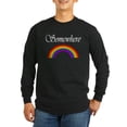 thumbnail image 1 of CafePress - Somewhere Over The Rainbow Long Sleeve Dark T-Shir - Long Sleeve Dark T-Shirt, 1 of 1