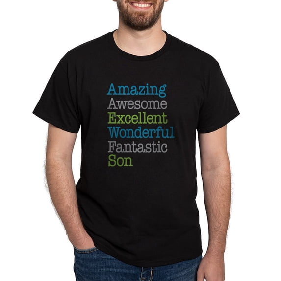 CafePress - Son Amazing Fantastic Dark T Shirt - Men's Classic Graphic Cotton T-Shirt