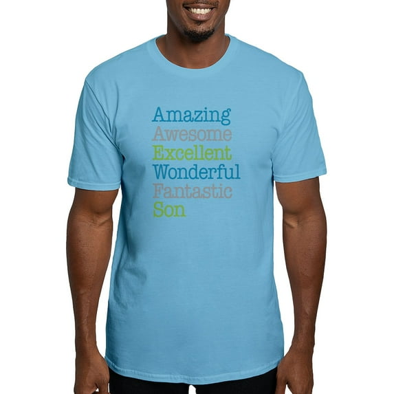 CafePress - Son Amazing Fantastic Fitted T Shirt - Fitted T-Shirt, Vintage Fit Soft Cotton Tee