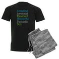 thumbnail image 1 of CafePress - Son Amazing Fantastic Men's Light Pajamas - Men's Dark Loose Fit Cotton Pajama Set, 1 of 7