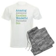 thumbnail image 1 of CafePress - Son Amazing Fantastic Men's Light Pajamas - Men's Light Loose Fit Cotton Pajama Set, 1 of 7