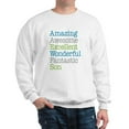 thumbnail image 1 of CafePress - Son Amazing Fantastic Sweatshirt - Crew Neck Sweatshirt, 1 of 4