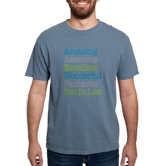 CafePress - Son In Law Amazing Fantastic T Shirt - Mens Comfort Colors Shirt