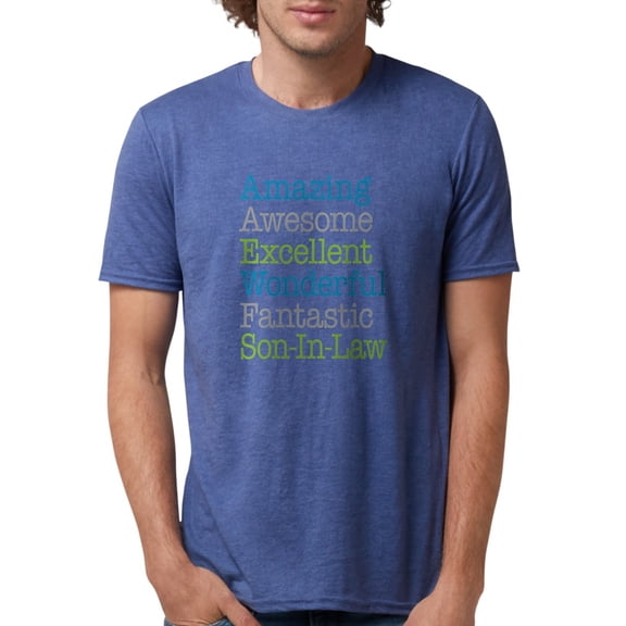 CafePress - Son In Law Amazing Fantastic T Shirt - Mens Tri-blend T-Shirt