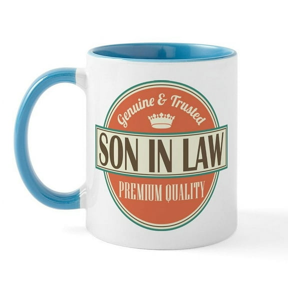 CafePress - Son In Law Mug - 11 oz Ceramic Mug - Novelty Coffee Tea Cup