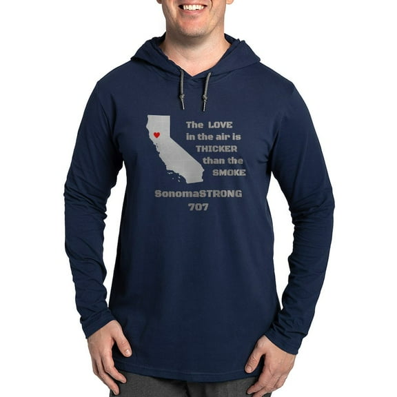 CafePress - Sonoma Strong - Mens Hooded Shirt