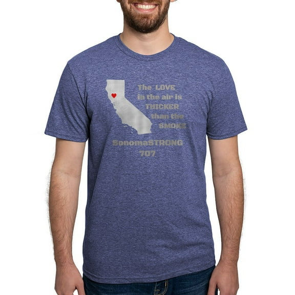 CafePress - Sonoma Strong - Mens Tri-blend T-Shirt