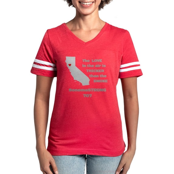 CafePress - Sonoma Strong - Womens Football Shirt