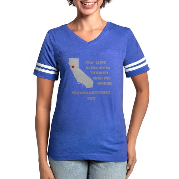 CafePress - Sonoma Strong - Womens Football Shirt