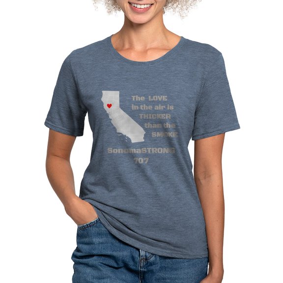 CafePress - Sonoma Strong - Womens Tri-blend T-Shirt