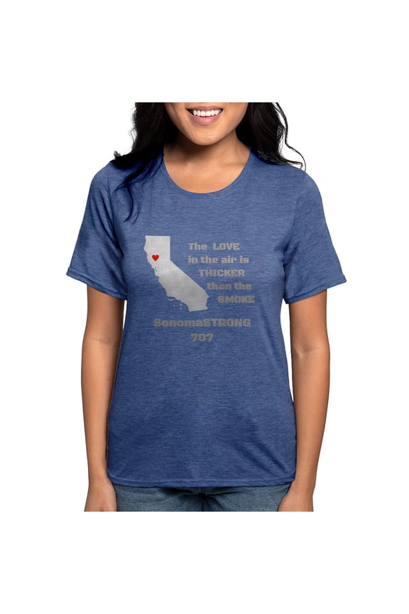 - Sonoma Strong - Womens Tri-blend T-Shirt