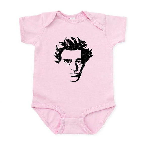 CafePress - Soren Aabye Kierkegaard Infant Bodysuit - Baby Light Bodysuit, Size Newborn - 24 Months
