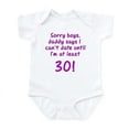thumbnail image 1 of CafePress - Sorry Boys Daddy Says I Can't Infant Bodysuit - Baby Light Bodysuit, Size Newborn - 24 Months, 1 of 4