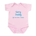 thumbnail image 1 of CafePress - Sorry Daddy Infant Bodysuit - Baby Light Bodysuit, Size Newborn - 24 Months, 1 of 4