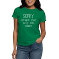 thumbnail image 1 of CafePress - Sorry For What I Said When Women's Classic T Shirt - Women's Traditional Fit Dark T-Shirt, 1 of 4