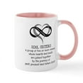 thumbnail image 1 of CafePress - Soul Sisters Are Forever Mug - 11 oz Ceramic Mug - Novelty Coffee Tea Cup, 1 of 4