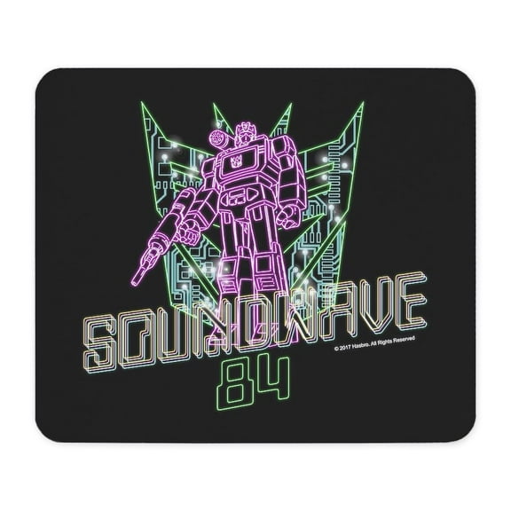 CafePress - Sound Wave 84 Mousepad - Non-slip Rubber Mousepad, Gaming Mouse Pad