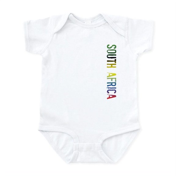 CafePress - South Africa Infant Bodysuit - Baby Light Bodysuit, Size Newborn - 24 Months