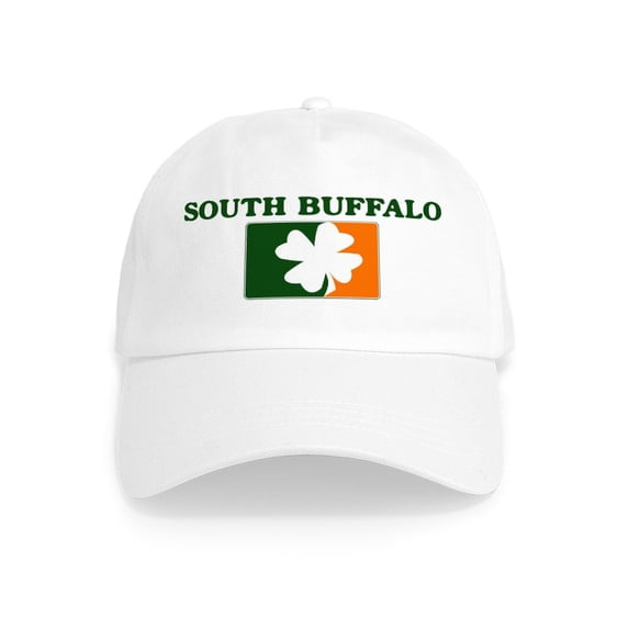 CafePress - South Buffalo Irish (Orange) Cap - Adjustable 100% Brushed Unisex Casual Cotton Baseball Cap, Beige, 1