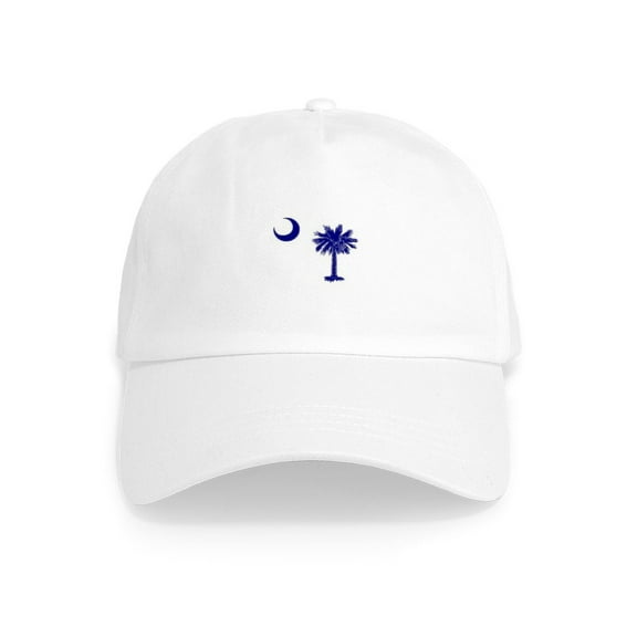 CafePress - South Carolina Palmetto Cap - Adjustable 100% Brushed Unisex Casual Cotton Baseball Cap, Beige, 1