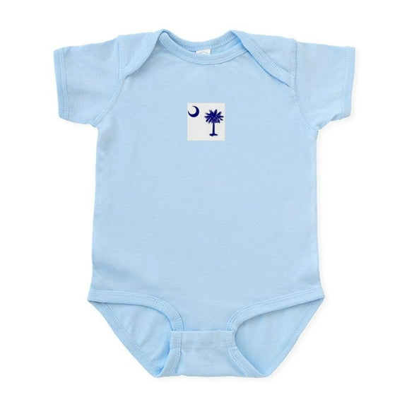 CafePress - South Carolina Palmetto Infant Bodysuit - Baby Light Bodysuit, Size Newborn - 24 Months
