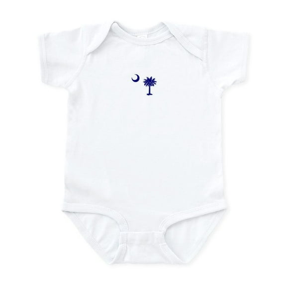 CafePress - South Carolina Palmetto Infant Bodysuit - Baby Light Bodysuit, Size Newborn - 24 Months