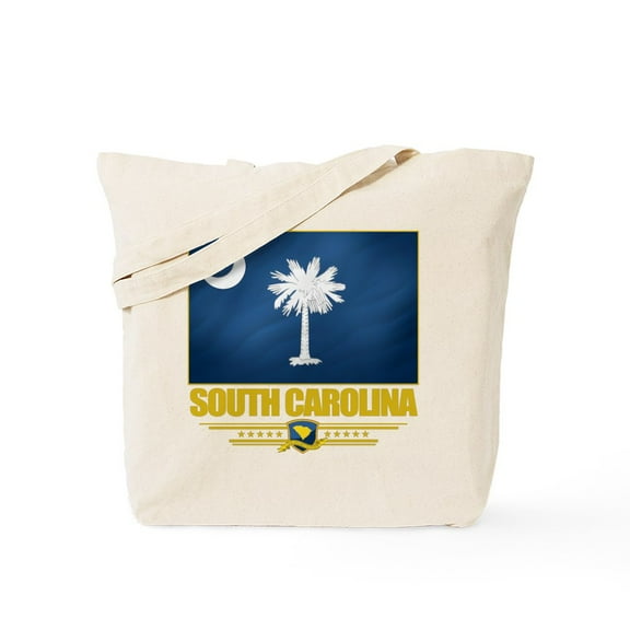CafePress - South Carolina Pride Tote Bag - Unisex Canvas Tote Bag, Beige, 1-Piece