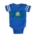 thumbnail image 1 of CafePress - South Dakota Flag - Cute Infant Baby Football Bodysuit, 1 of 3
